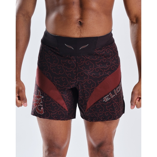Short MMA SEYANT NARUTO X ELION AKATSUKI Noir/Bordeaux