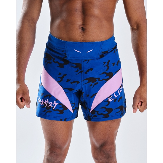 Short MMA SEYANT NARUTO X ELION SASUKE Bleu/Violet
