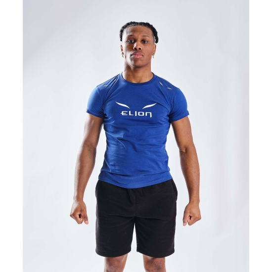 T-Shirt ELION Ring Walk  Bleu/Blanc