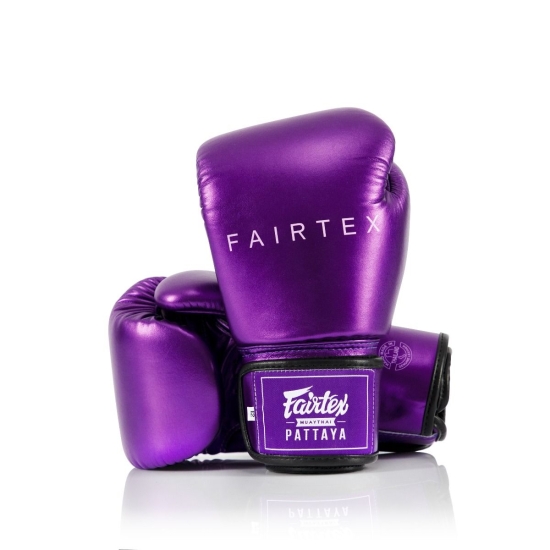 Gants d'entrainement FAIRTEX METALLIC VIOLET