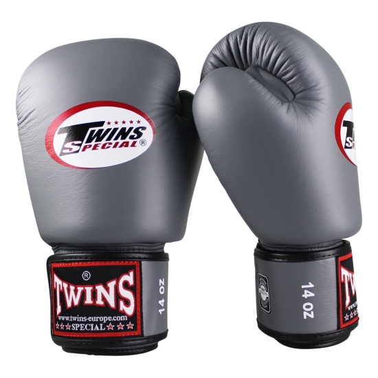 Gants de Boxe d'entrainement TWINS BGVL3  Gris