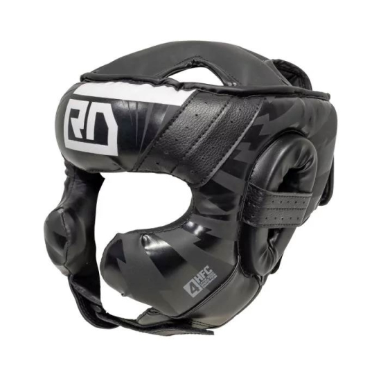 Casque Senior Pro Sparring Semi Integral Noir/Blanc V6 RD BOXING