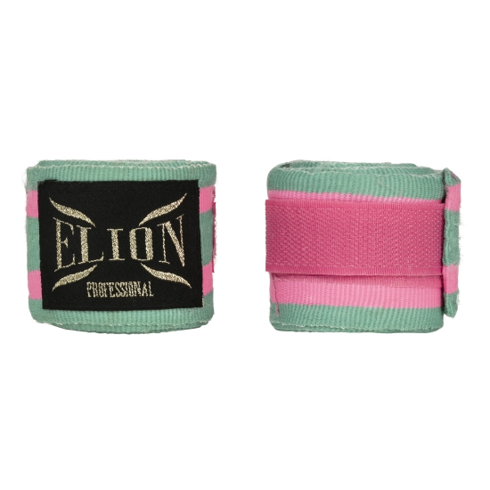 Bandes de boxe ELION 4.5m Turquoise/Rose