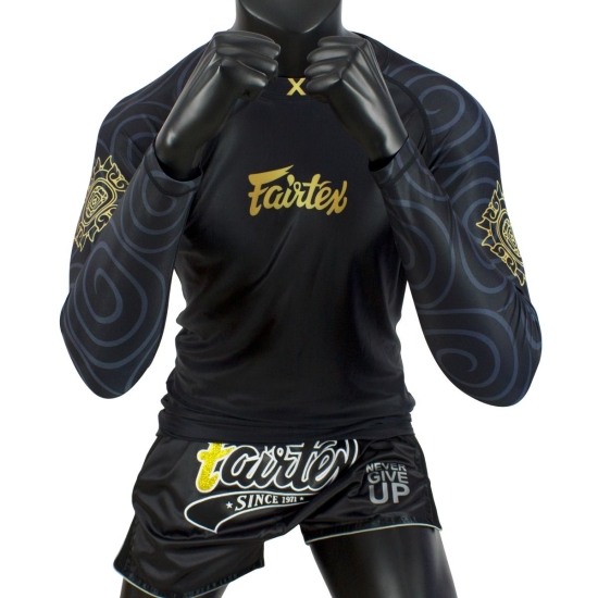 Rashguard FAIRTEX NINLAPAT RG6 - Noir - Manches Longues