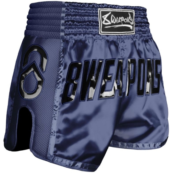 Short de Muay Thai 8 Weapons Super Mesh - Grand Bleu