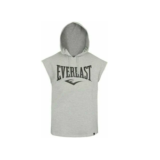 Sweat Capuche sans manches EVERLAST MEADOWN GRIS boxing shop