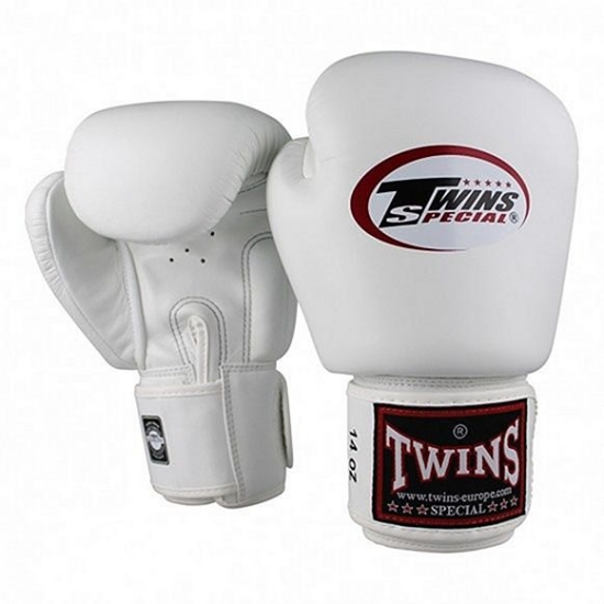 Gants de Boxe d'entrainement TWINS BGVL3  Blanc