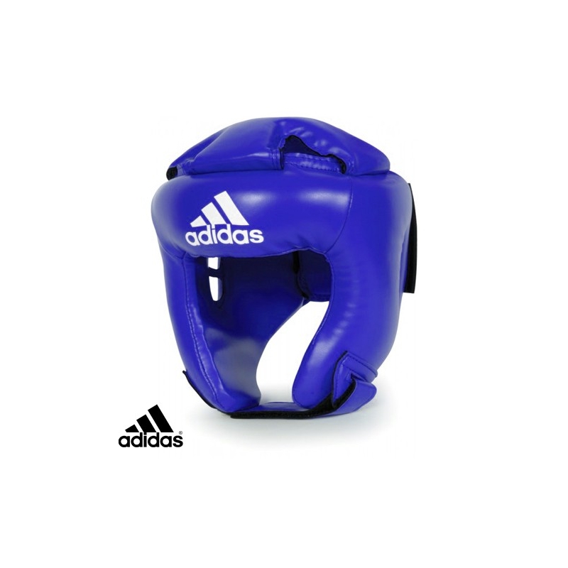 Casque boxe anglaise Adidas aiba bleu - Matos2boxe