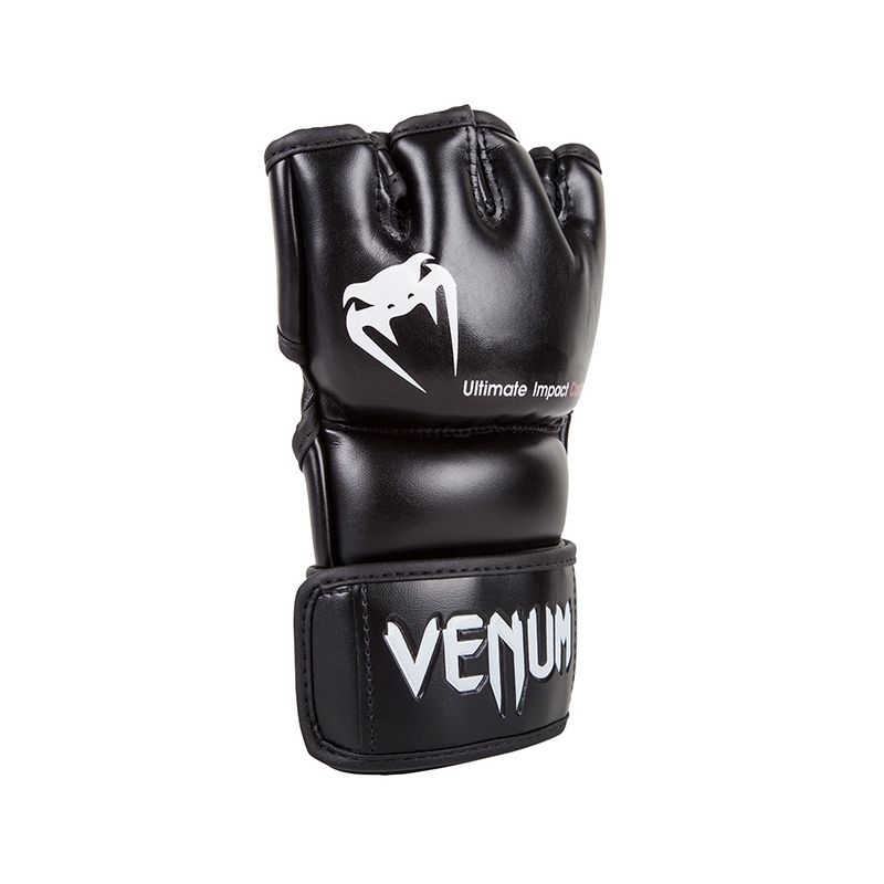 Gants MMA Cuir VENUM Impact - Noir 