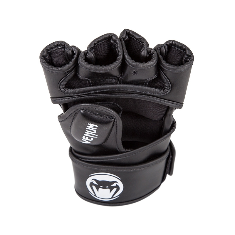 Gants MMA Venum gladiateur 3.0, gants MMA-noir/blanc en cuir PU noir pour  sparryngs, entraînement au combat - AliExpress