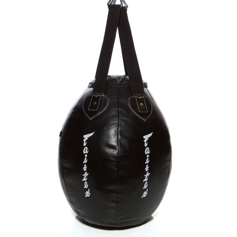 Sac de frappe uppercut en cuir véritable 1,20m