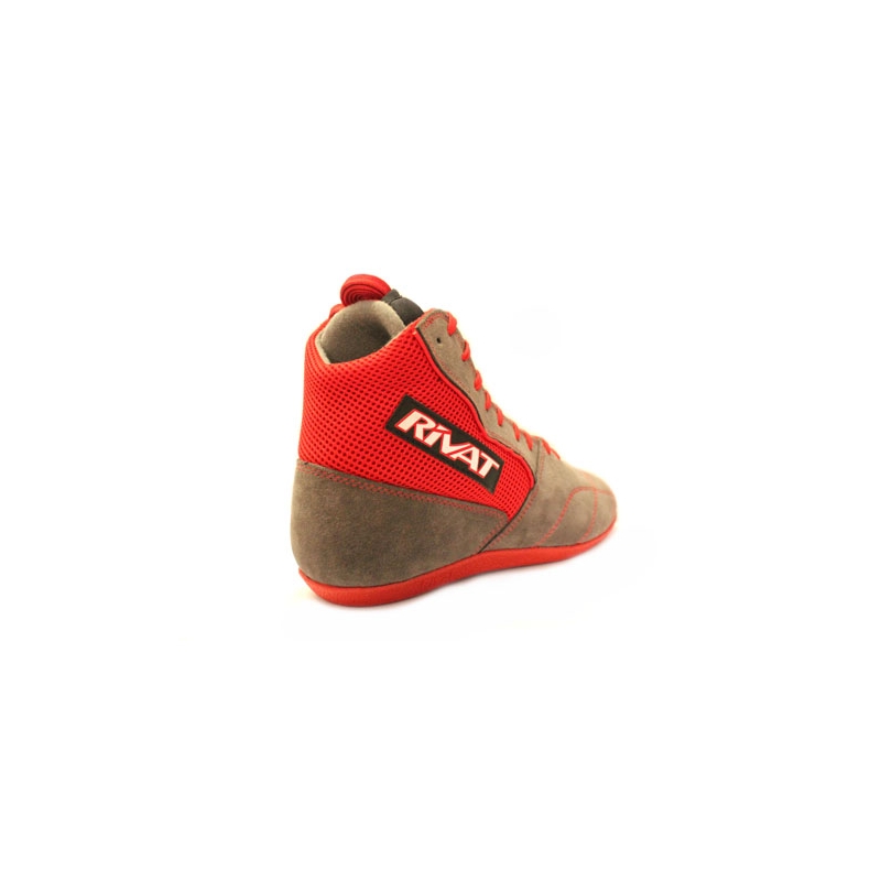 CHAUSSURE BF RIVAT BOOM GRIS ROUGE boxing shop