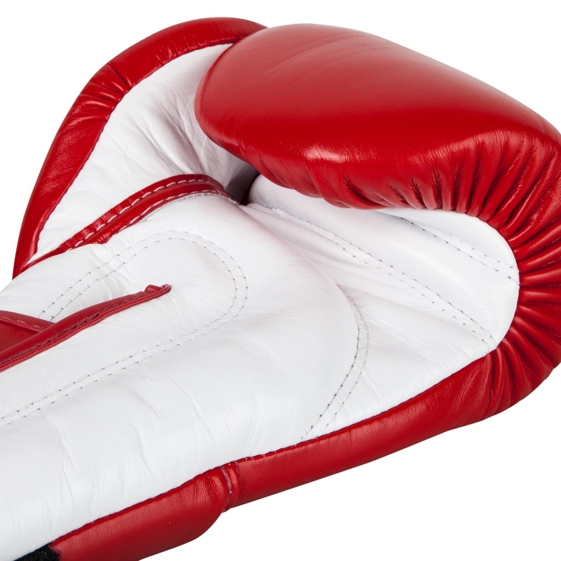 1FIGHT1, Gants de boxe CORTEZ, rouge et blanc - 1Fight1