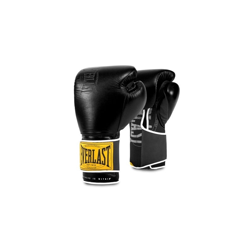 Gants de Boxe Pro a lacets EVERLAST Collection CUIR VINTAGE 1910 