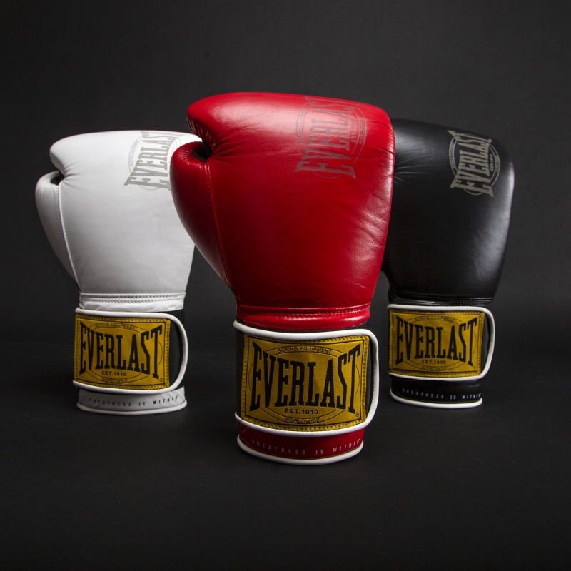 Gants de Boxe d'entrainement EVERLAST 1910 CLASSIC Noir 