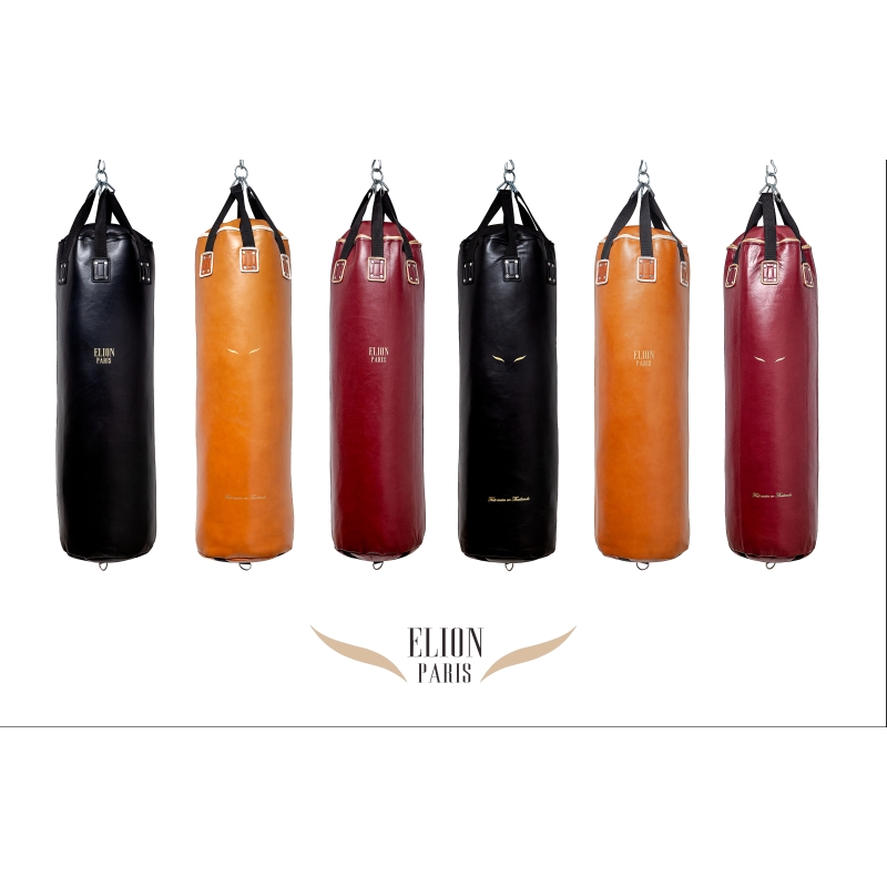 Sac de frappe lourd sales en cuir