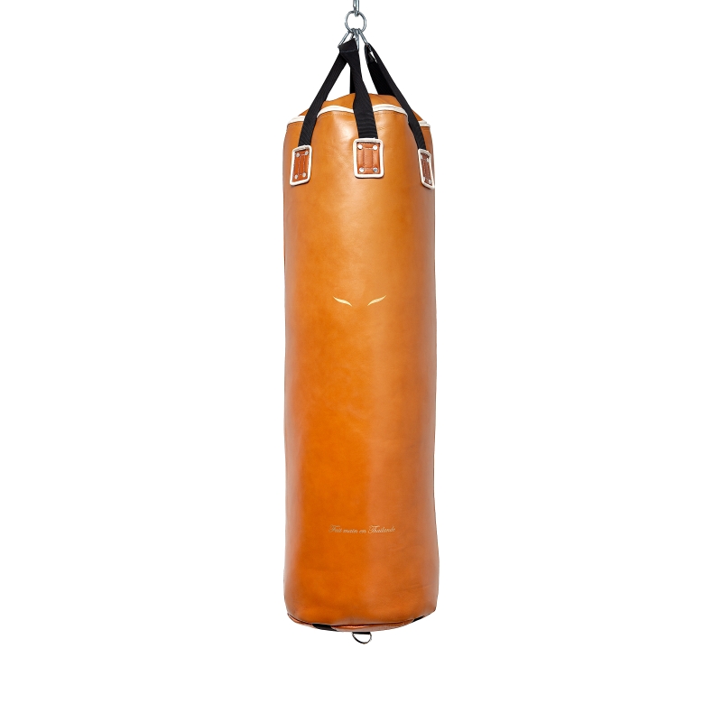 Sac de frappe pro. en cuir pour boxe