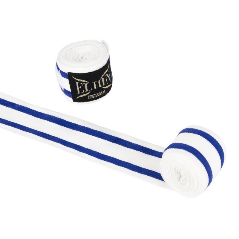 Bandes de boxe ELION 4.5m Blanche 