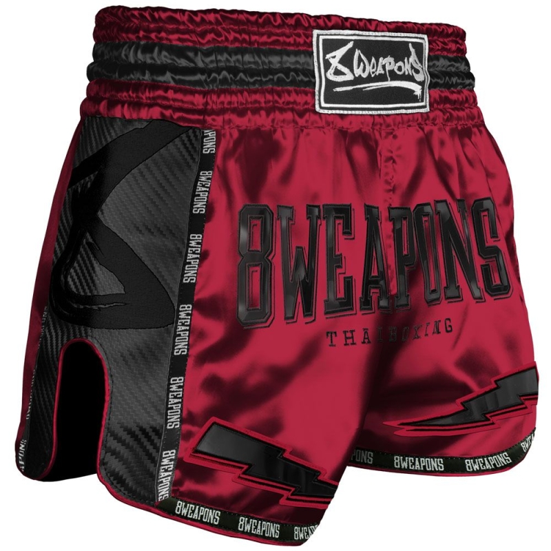 Short Boxe Thai ThaiFight Blanc