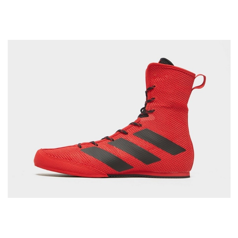 Chaussure adidas top rouge et noir